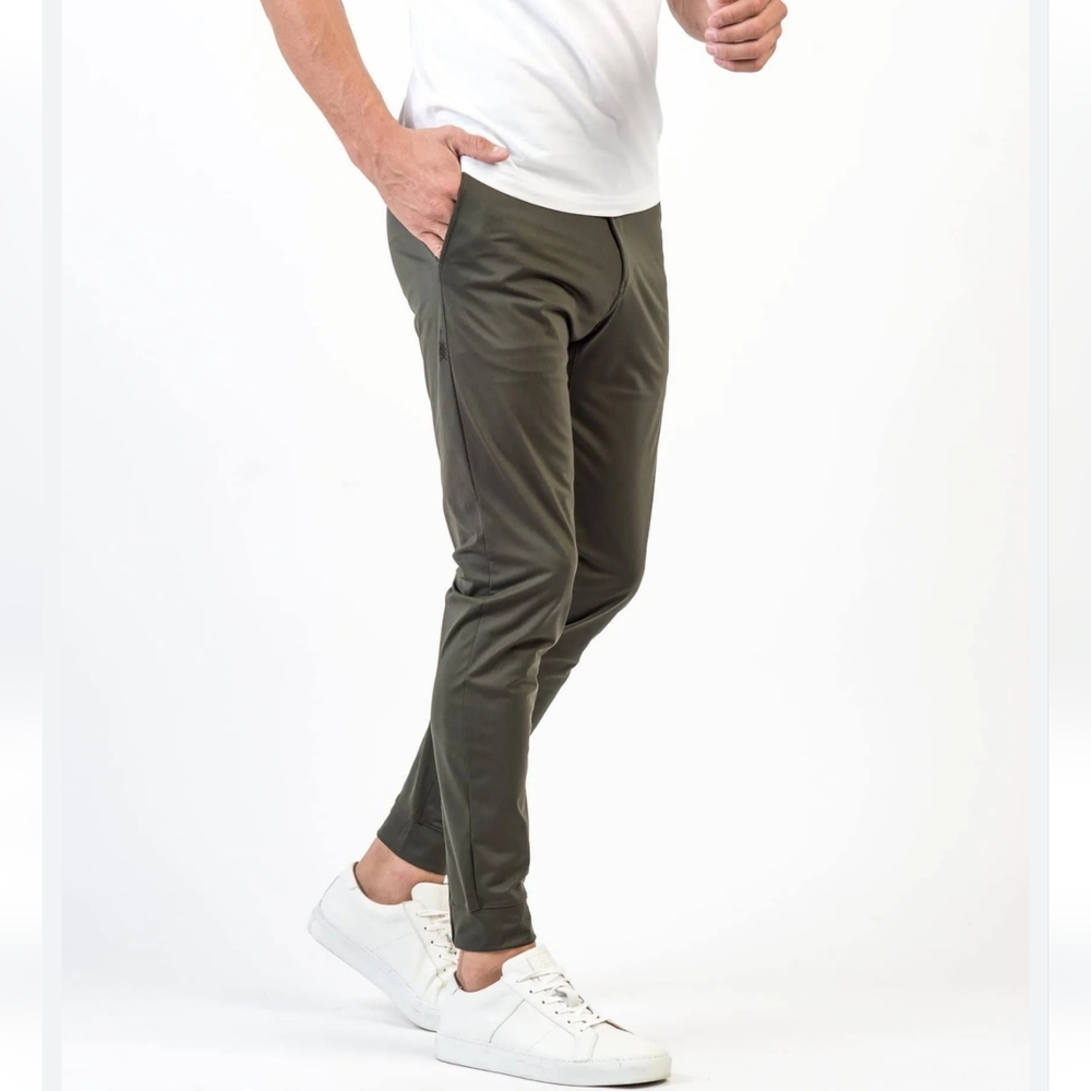 Rhone Commuter Slim Fit Jogger Olive Green size 31 - Picture 1 of 14